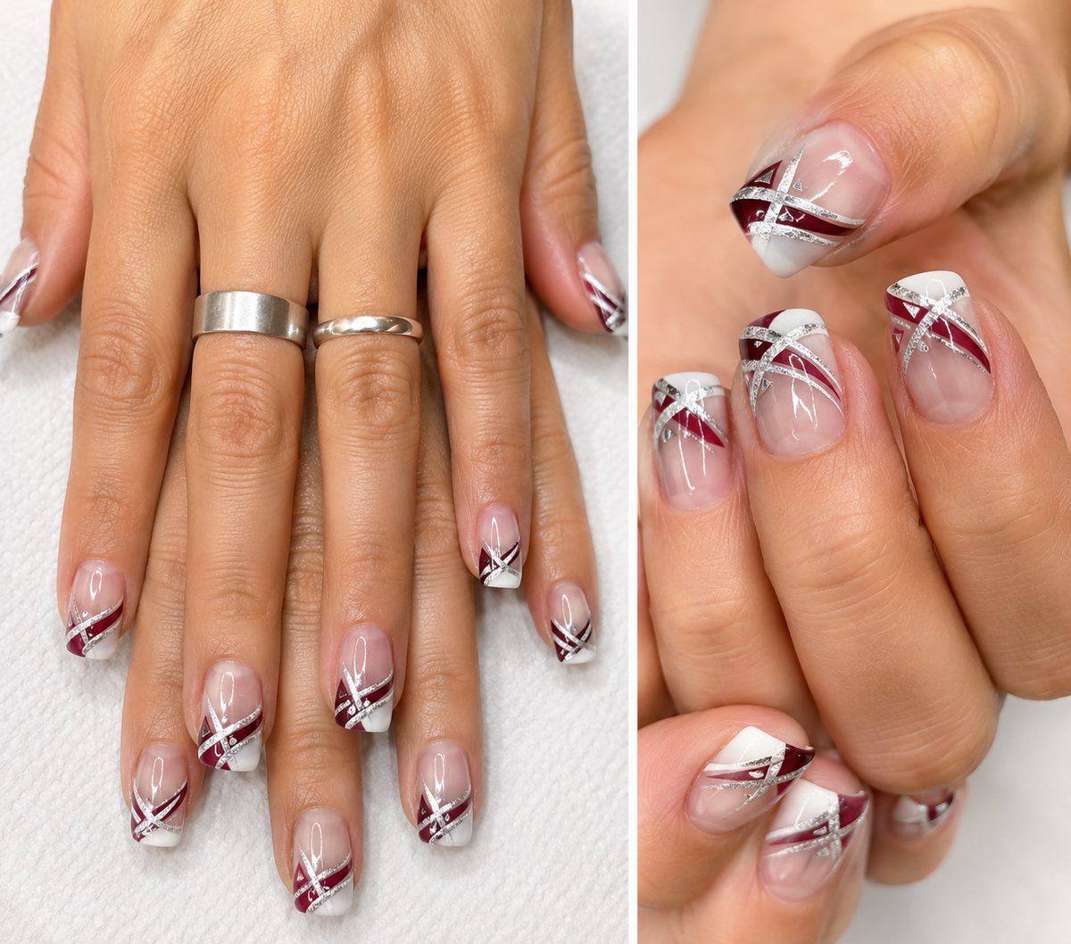 Early gel nail art by Beauty by Bea Studio