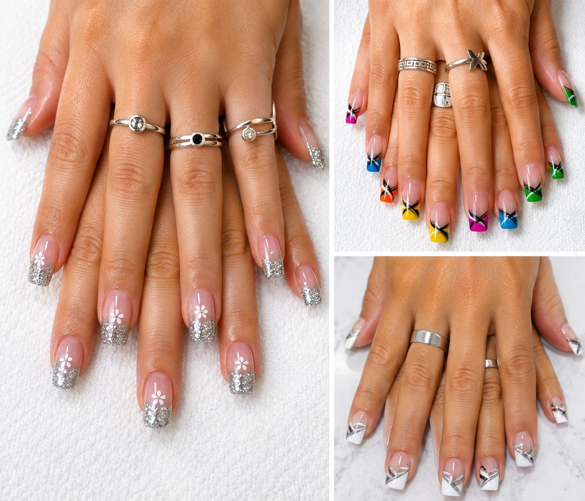 Early gel nail art by Beauty by Bea Studio