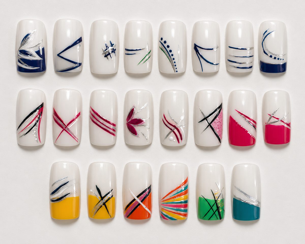 Early gel nail art by Beauty by Bea Studio